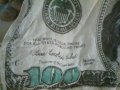 Пано с автентична 100$ ,банкнота,. 170/75 см., снимка 4
