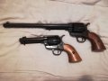 Каубойски и дългоцев пистолет /револвер Колт. Реплики за декорация