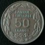 50 франка 1960, Камерун, снимка 1 - Нумизматика и бонистика - 16026726