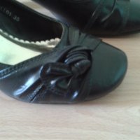 Страхотни черни обувки, снимка 9 - Дамски обувки на ток - 19373534