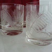  кристални чаши за уиски , снимка 13 - Сервизи - 20129381