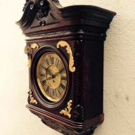 Стенен часовник Friedrich Mauthe от края на 19в. в стил Рококо, снимка 3 - Антикварни и старинни предмети - 13458709