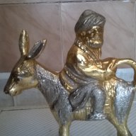 метална статуетка-"настрадин ходжа и магарето", снимка 5 - Антикварни и старинни предмети - 15002435