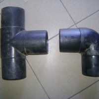 РАЗПРОДАЖБА-Фасонни части за полиетиленови тръби за челна заварка и''бърза връзка'', снимка 2 - Други машини и части - 20608572