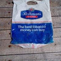 Стара найлонова торбичка Rothmans, снимка 2 - Антикварни и старинни предмети - 23666602