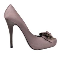 Супер промо-дамски елегантни обувки с панделки, снимка 2 - Дамски елегантни обувки - 25316344