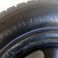 1бр 155/80/13 Sportiva Всесезонна гума с джанта 4 x 100., снимка 2 - Гуми и джанти - 19785966