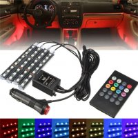 Интериорно LED осветление за автомобил, снимка 5 - Аксесоари и консумативи - 25064408