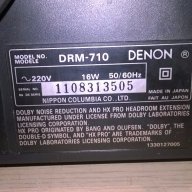 ПОРЪЧАН-Denon drm-710 deck 3 head/hx pro/fine bias/3 motor, снимка 9 - Ресийвъри, усилватели, смесителни пултове - 15083833