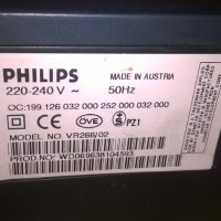 philips vr266/02 video vhs-made in austria, снимка 10 - Плейъри, домашно кино, прожектори - 25510936