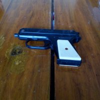 Стара играчка пистолет #5, снимка 1 - Антикварни и старинни предмети - 25078576
