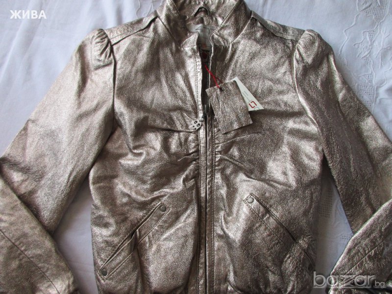 ЕСТЕСТВЕНА КОЖА - дизайнерско яке на 4IT VINTAGE BLEND OF AMERIKA, снимка 1