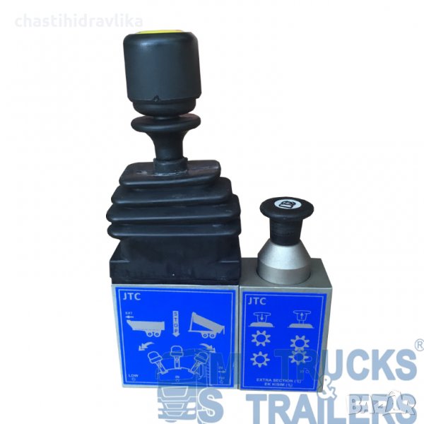 Пневматичен джойстик и бутон - тип MEILLER, снимка 1