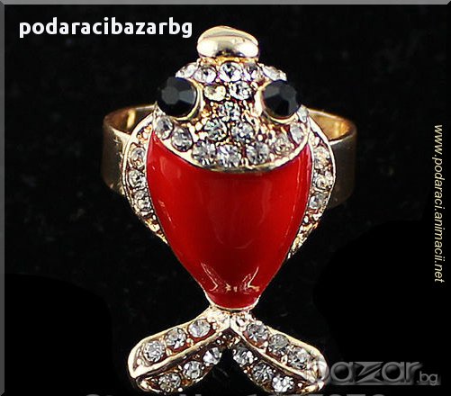 ПРЪСТЕН – ЗЛАТНА РИБКА, снимка 1