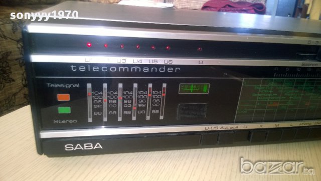 saba hi-fi studio 8061 telecommander k-внос швеицария, снимка 16 - Ресийвъри, усилватели, смесителни пултове - 9360234