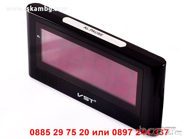 Настолен часовник големи цифри - КОД 732, снимка 3 - Други стоки за дома - 12979339