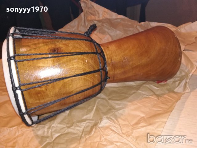 НОВА дървена тарамбука-30х17см-внос швеицария, снимка 2 - Ударни инструменти - 20387622