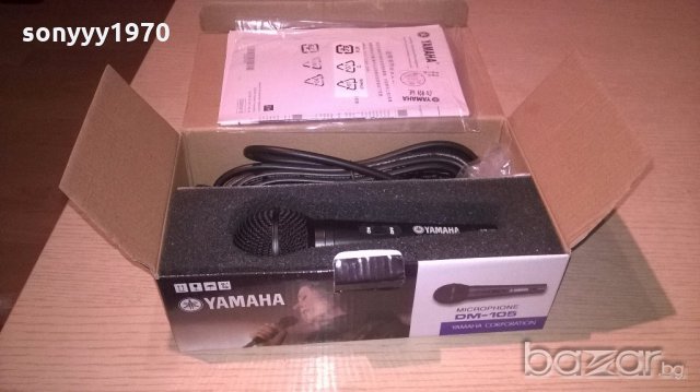 yamaha-microphone-нов в кутия-внос швеицария, снимка 9 - Микрофони - 19230248