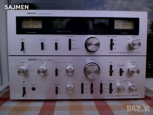 DENON PMA 501 DENON TU501.РЕСИВЪР, снимка 8 - Аудиосистеми - 23129621