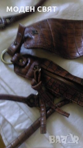 РЕЗЕРВНИ ЧАСТИ ЗА дамска чанта от естествена кожа, снимка 5 - Други - 22505016