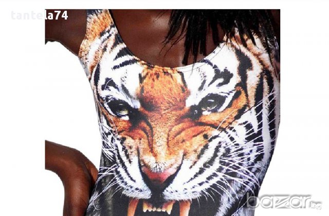 НАЛИЧЕН ДАМСКИ БАНСКИ - ТИГЪР, снимка 3 - Бански костюми - 9488691