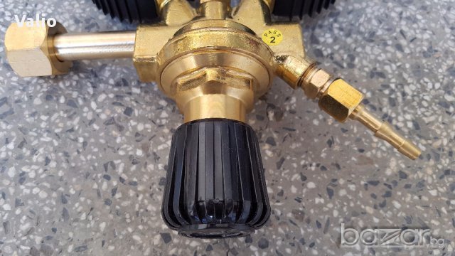 Редуцир вентил за аргон и СО2 комбиниран, снимка 3 - Резервни части за машини - 17226065
