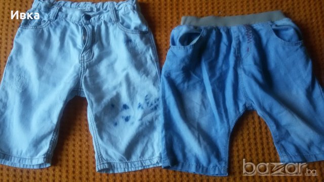  4 броя къси дънкови панталони, снимка 3 - Детски къси панталони - 17621168