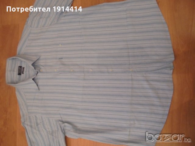 Елегантна и красива мъжка риза голям размер, снимка 1 - Ризи - 19846910