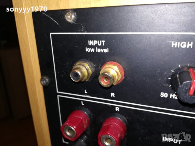 tonsil aktiv 202 subwoofer-amplifier-100w-внос швеицария, снимка 15 - Тонколони - 21697378