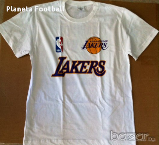Уникална Баскетболна Тениска на Лейкърс с Ваше Име и Номер! Lakers La, снимка 1 - Спортни дрехи, екипи - 11366596