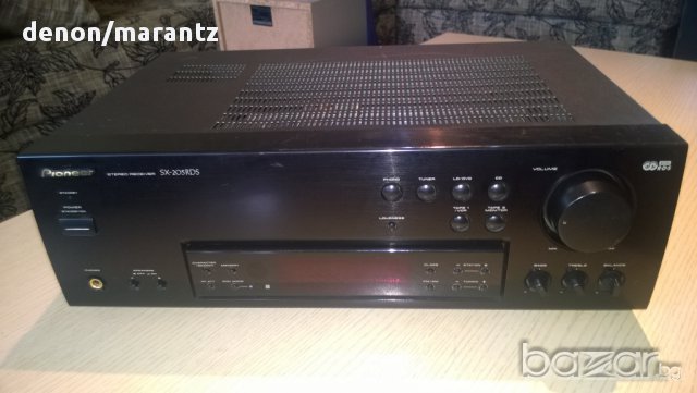 pioneer sx-205rds-stereo receiver-370 watts-rds-made in uk-внос швеицария, снимка 5 - Ресийвъри, усилватели, смесителни пултове - 8255551