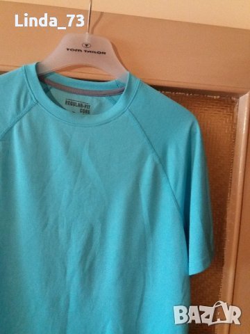 Мъж.тениска-"DRI-STAR"-/полиестер/,цвят-синя-електрик. Закупена от Германия., снимка 3 - Тениски - 21859208