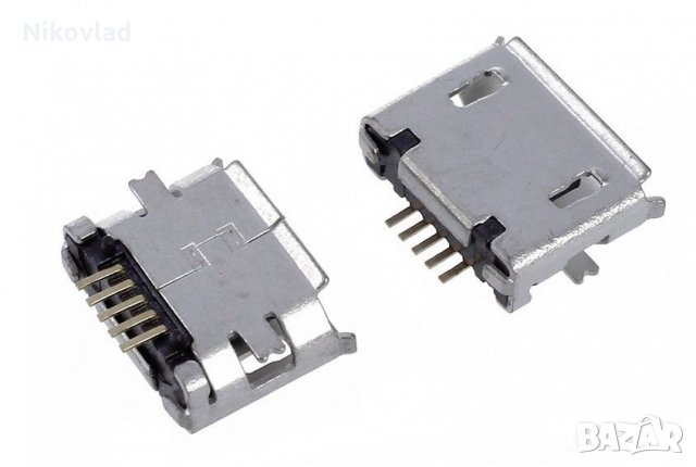 USB конектор (букса), снимка 2 - Резервни части за телефони - 22916076