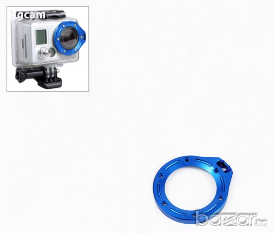 Защитен метален пръстен за лещата на предпазния корпус на Gopro Hero 1 2 , снимка 8 - Други - 17062886
