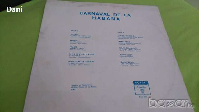 Грамофонна плоча- Carnaval De La Habana, снимка 3 - Грамофонни плочи - 17024011