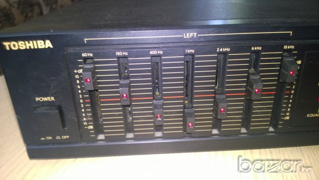 toshiba eq-e36-equalirer-made in japan-нов внос от швеицария, снимка 14 - Ресийвъри, усилватели, смесителни пултове - 7783235