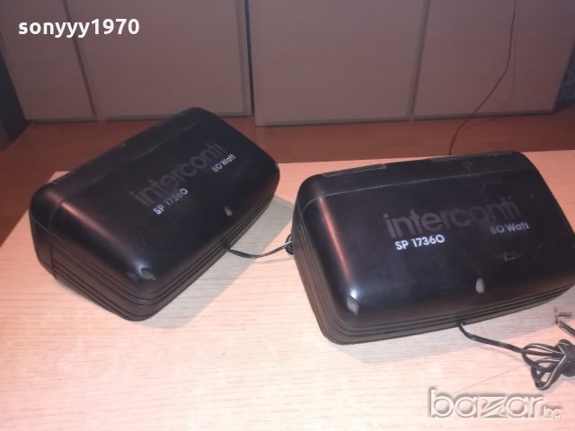 interconti sp17360 2way 2x80w-22х13х12см-внос швеицария, снимка 13 - Тонколони - 20833422