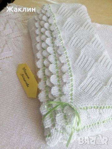 Бебешка пелена "Утринна роса" - за новородени бебета, снимка 8 - Други - 23176781