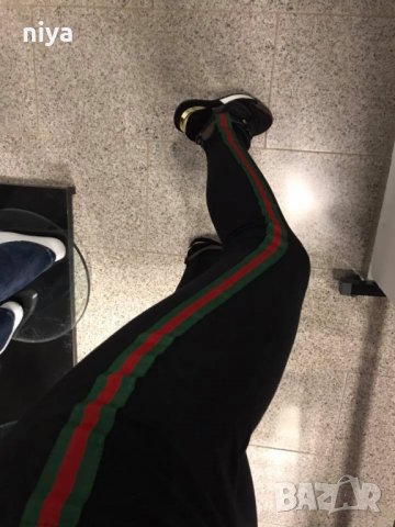 Панталон със кант,имитация на Gucci - Универсален размер - (С, М ) , снимка 2 - Панталони - 22985820