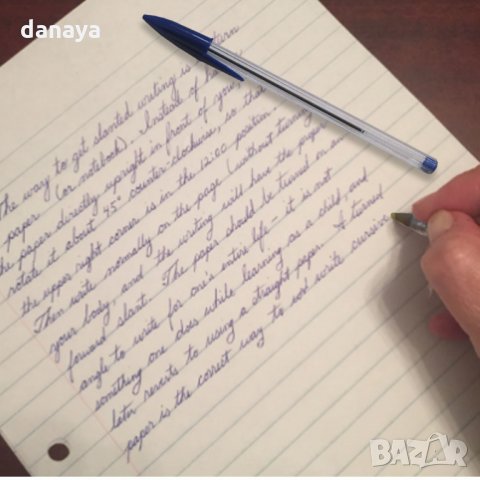 1064 Класически син химикал с капачка и прозрачен корпус , снимка 3 - Ученически пособия, канцеларски материали - 26166655