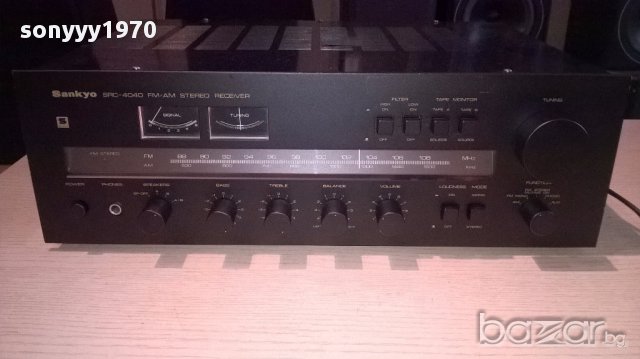 Sankyo src-4040 retro receiver-made in japan-280w-внос швеицария