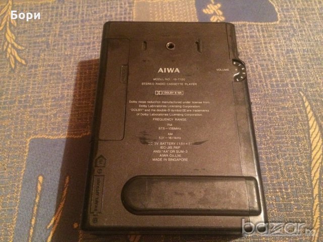 Уокмен AIWA с радио., снимка 4 - MP3 и MP4 плеъри - 21435562