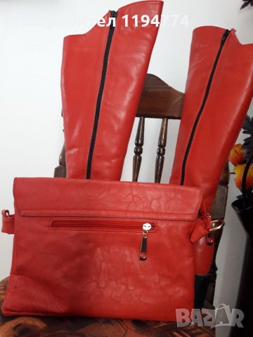  Ботуши естествена кожа , снимка 5 - Дамски ботуши - 24426644