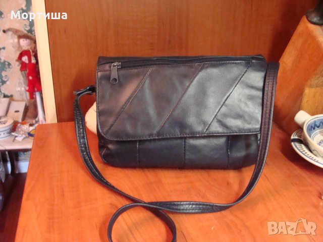  РАЗПРОДАЖБА Дамска чанта естествена кожа 