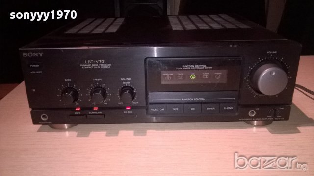 sony ta-v701 stereo amplifier-japan-внос швеицария, снимка 6 - Ресийвъри, усилватели, смесителни пултове - 12616764