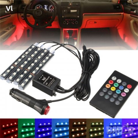 Интериорно LED осветление за автомобил, снимка 5 - Аксесоари и консумативи - 25064408