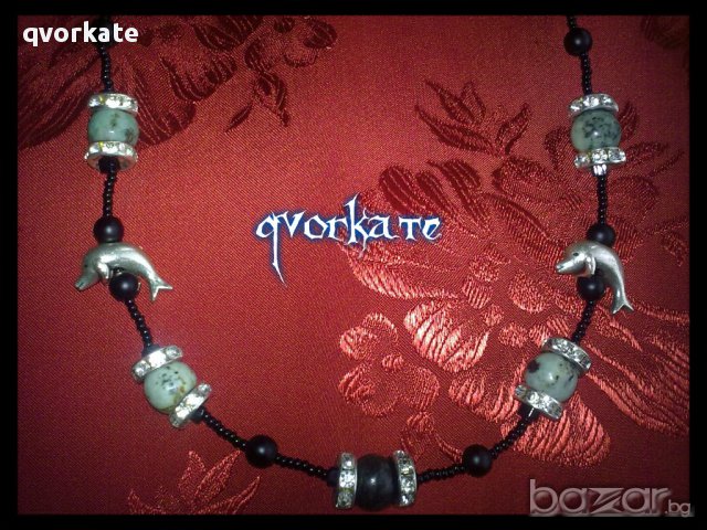 Колие Делфини, снимка 2 - Колиета, медальони, синджири - 10268246