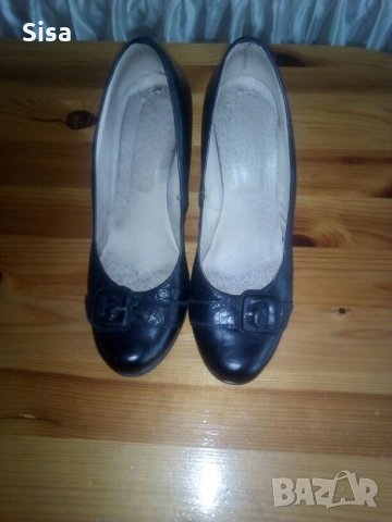 Кожени обувки номер 39, снимка 2 - Дамски обувки на ток - 25349738