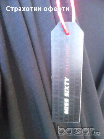 Miss Sixty официална и елегантна черна рокля, снимка 8 - Рокли - 14728021