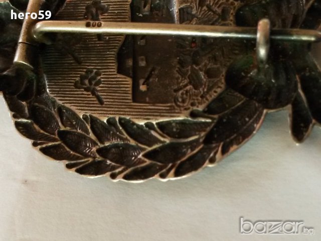 WWI German Tank Assault Badge. рядък нем. знак,ком. на танк, снимка 11 - Антикварни и старинни предмети - 13889501